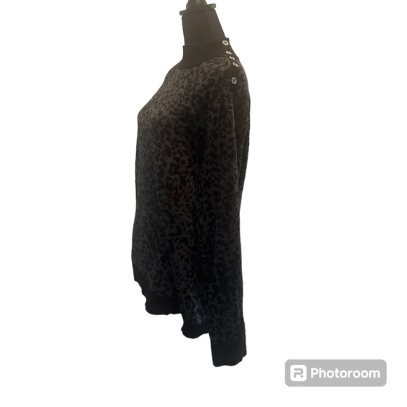 Leopard print turtleneck - Picture 4 of 6